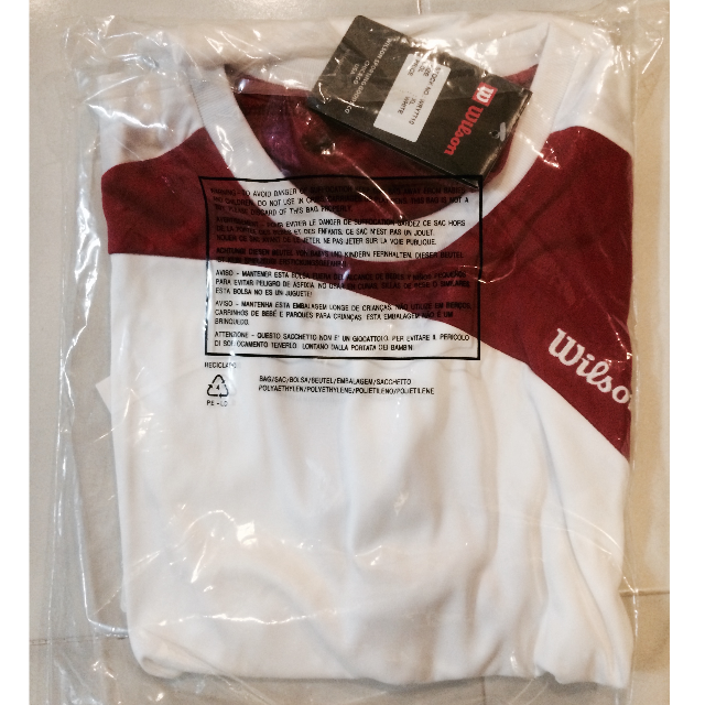 wilson dri fit shirt