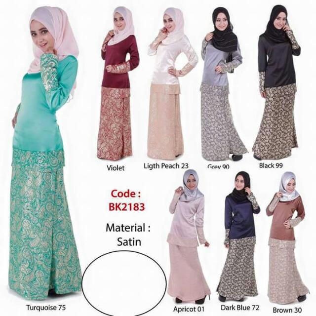  Baju Kurung Judith Satin Limited For Raya promotion Free 