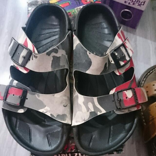 birkis rubber sandals