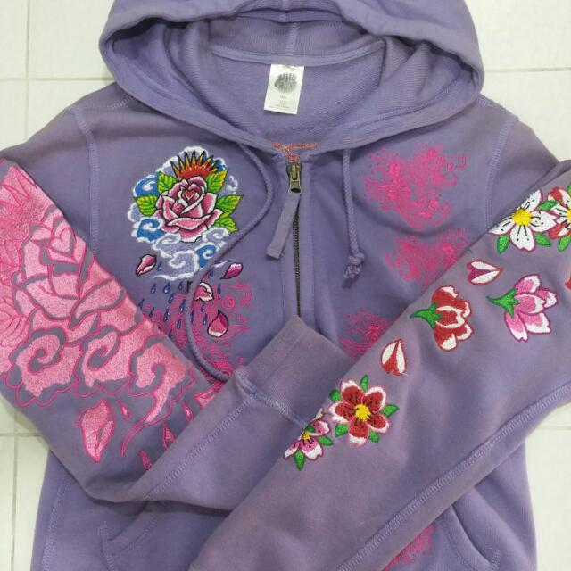 ed hardy hoodie women's