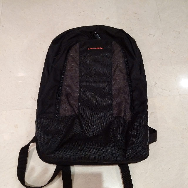 bagpack with separated laptop bag 