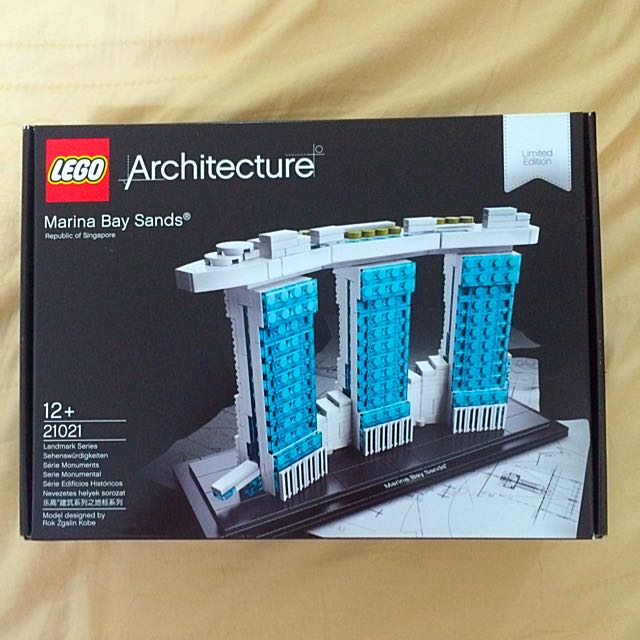 Lego Architecture Marina Bay Sands LEGO MBS Hobbies Toys Toys Games on Carousell