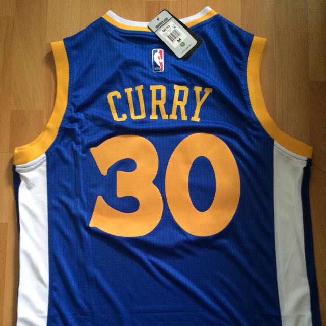 Adidas Swingman 2014 Golden State Warriors Stephen Curry #30 NBA Jersey  $110 2XL