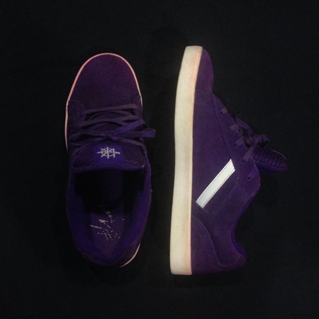 Supra mens bullet sales trainers purple/white