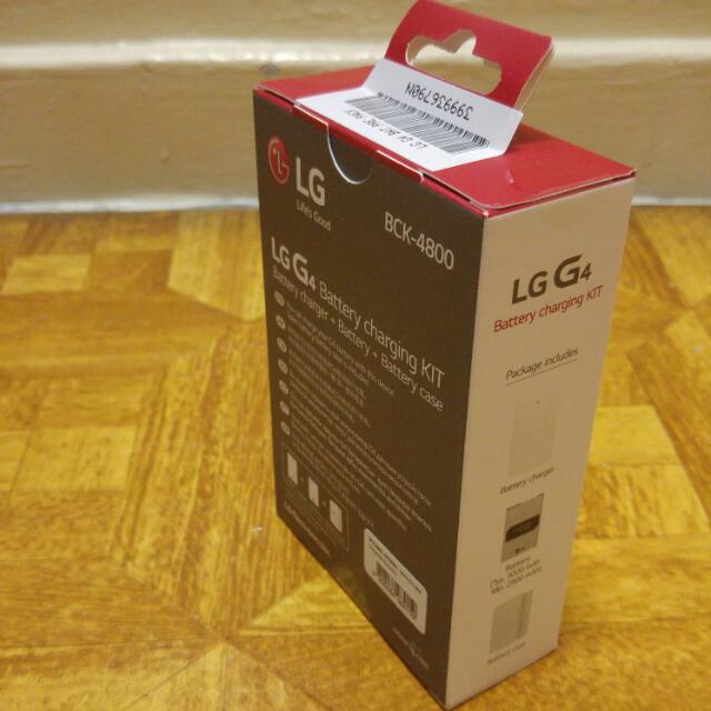 BNIB LG G4 Second Battery + External Charging Kit, Computers & Tech
