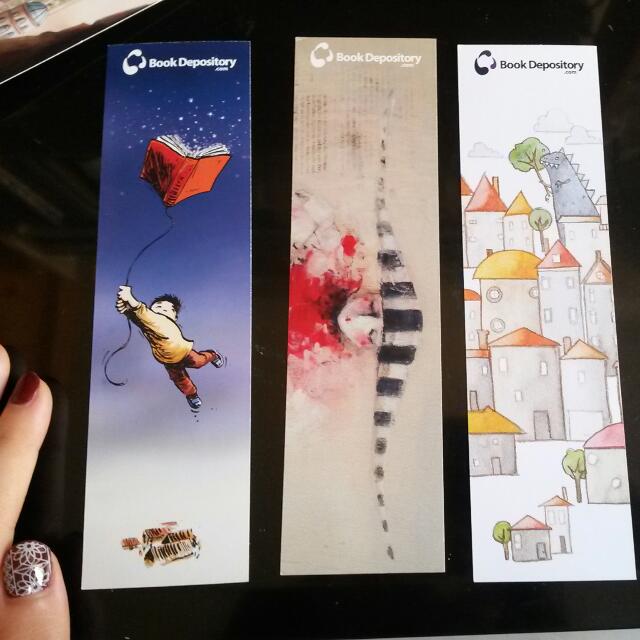 Book Depository Bookmarks, Books & Stationery on Carousell