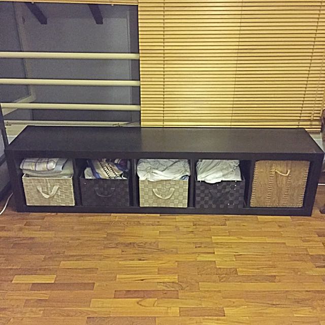 IKEA Expedit / Kallax 1x5 console or shelf, Furniture & Home Living, Furniture, Shelves