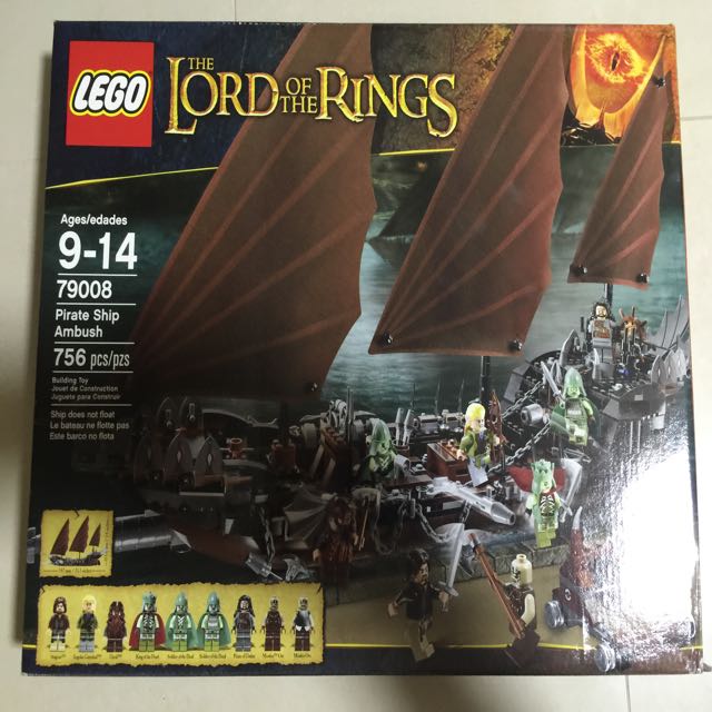 Lego 79008 Lord Of The Rings Pirate Ship Ambush Hobbies Toys Toys Games on Carousell