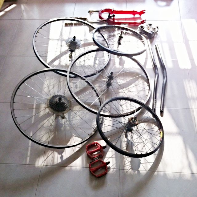 cheapest bmx parts