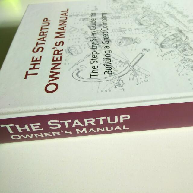 The Startup Owner S Manual 10 10 Books Stationery On Carousell