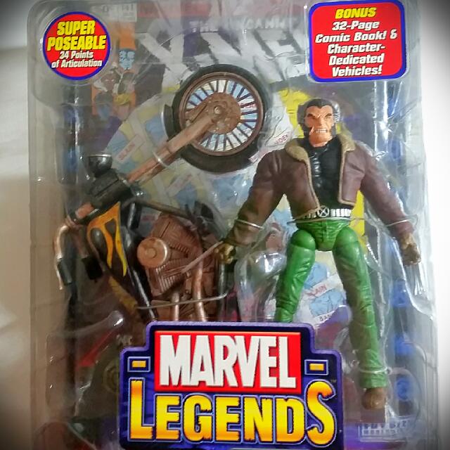 marvel legends legendary riders wolverine