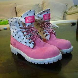 Timberland小粉紅