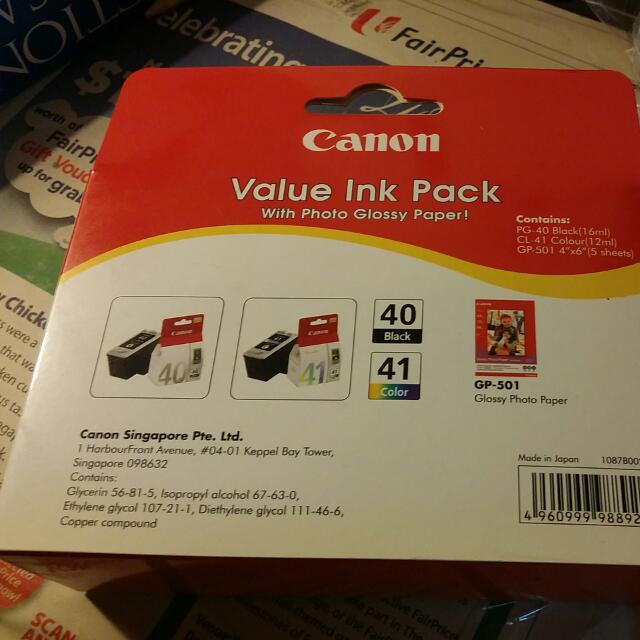 Value Ink Canon Value Ink Pack, Computers & Tech, Parts & Accessories, Networking ...