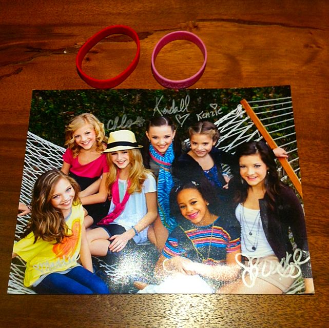 Dance Moms Signature Maddie Chloe Kendall Kenzie Brooke Team Nia And Team Paige Wristbands