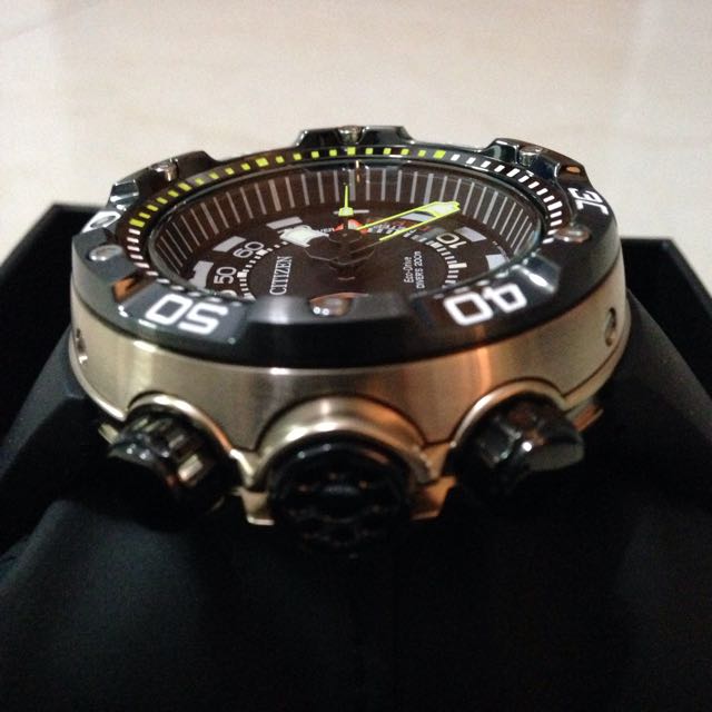 BNIB Citizen ProMaster Aqualand Depth Meter Rose Gold Limited Edition