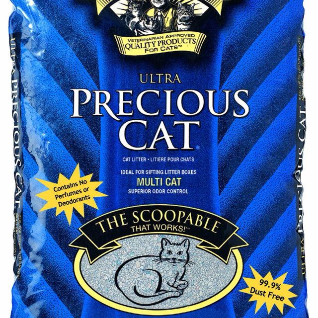 BNIP Precious Cat Ultra Premium Clumping Cat Litter 8kg, Pet Supplies on Carousell
