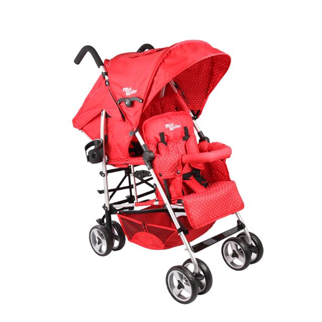 Mini Walker Tandem Double Stroller Babies Kids Going Out Strollers on Carousell