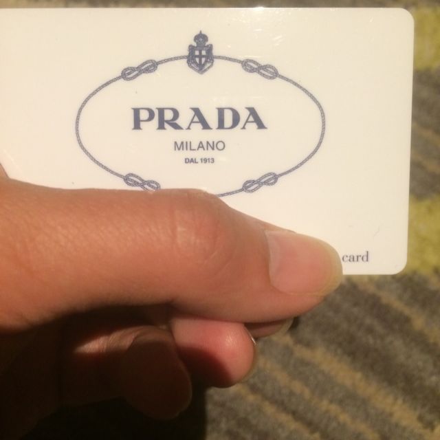 Prada leather on sale non reptile handbag