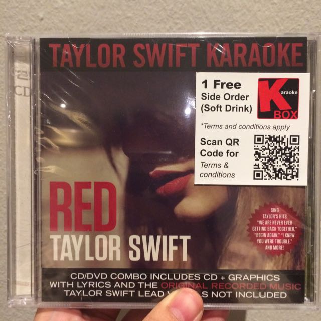 Taylor Swift Red Karaoke Edition Bulletin Board On