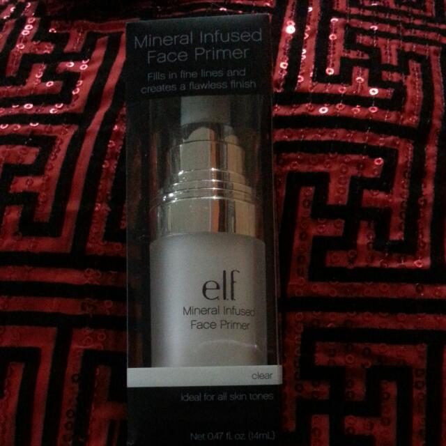 Elf Mineral Infused Face Primer (Clear), Beauty & Personal Care, Face