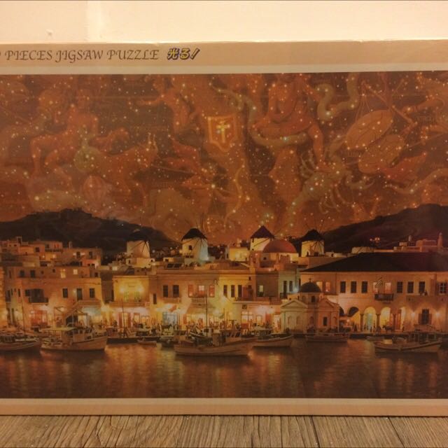 Tomax 1000 Piece Glow In The Dark Jigsaw Puzzle Constellation...