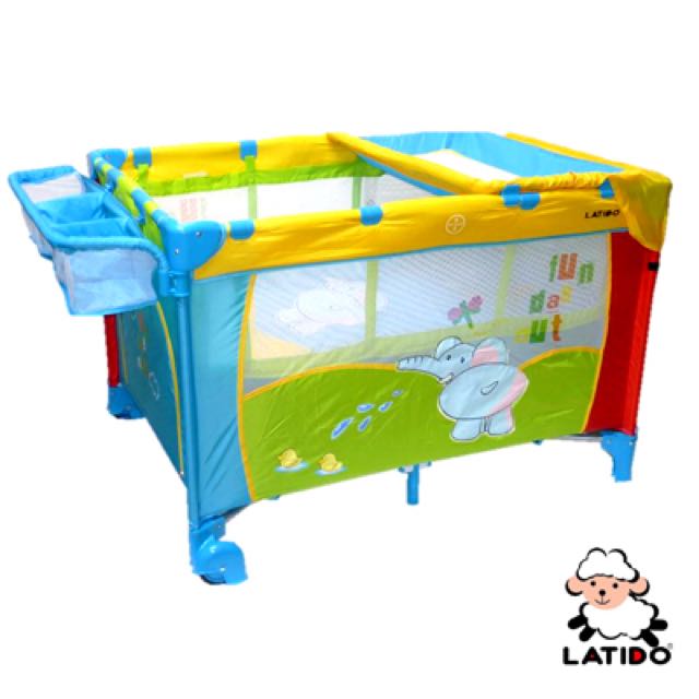 baby playpen with changing table