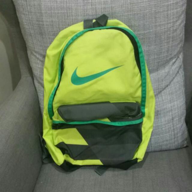 lime green nike bag