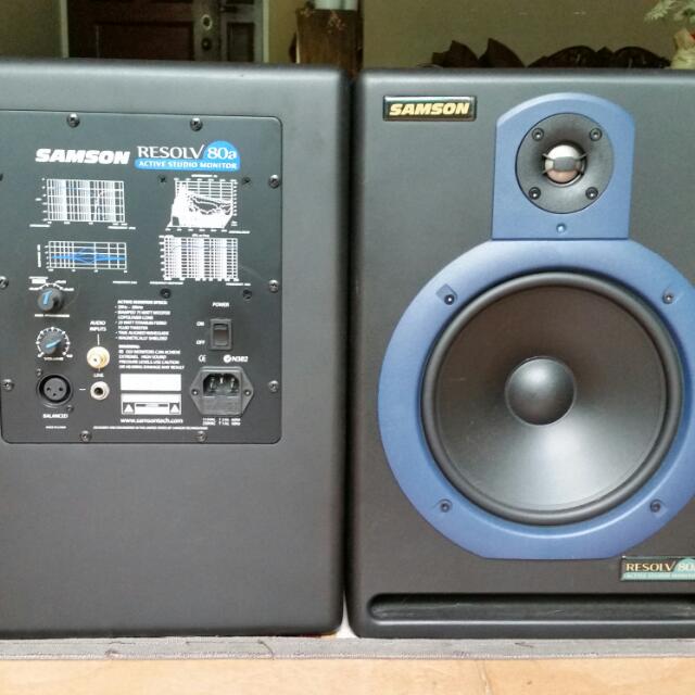 samson resolv studio monitors