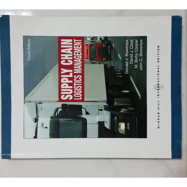 Supply Chain Logistics Management International Edition: DONALD J ...