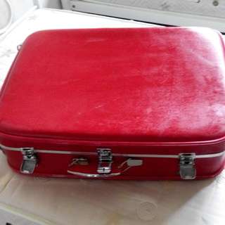 Vintage Luggage Case With Wheels