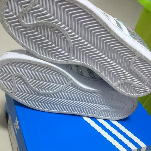 Adidas superstar on sale 2 w silver