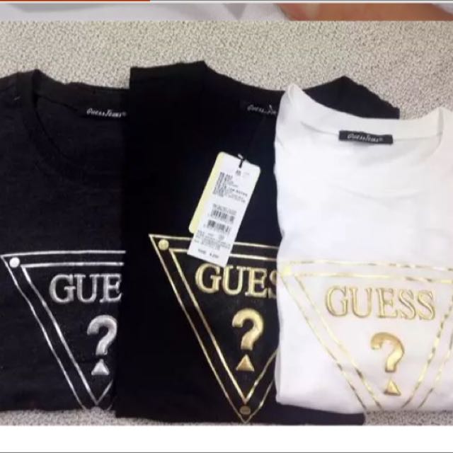 guess couple shirt