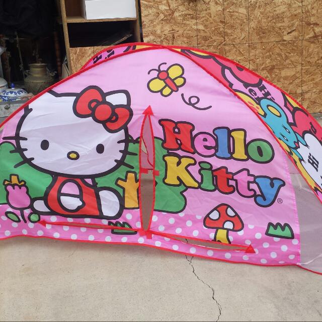 Hello kitty bed Tent Babies Kids on Carousell