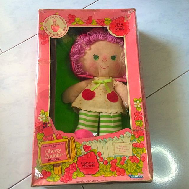 strawberry shortcake rag doll vintage