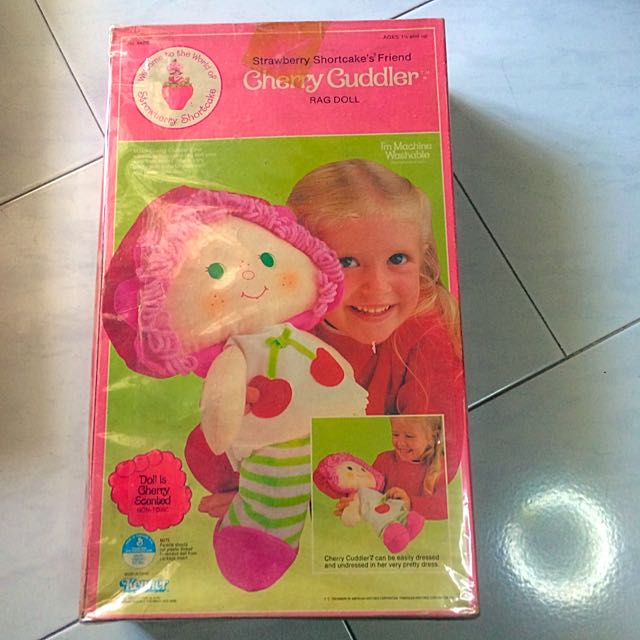 Cherry cuddler strawberry shortcake doll store