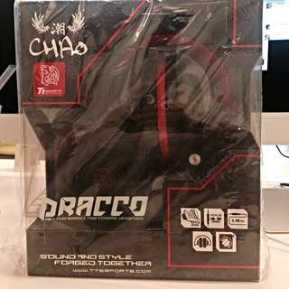 Tt eSPORTS 曜越 電競耳機 CHAO 潮傳奇 DRACCO 經典款（鑽石黑）