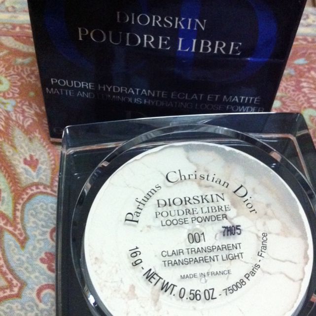 dior loose powder 001