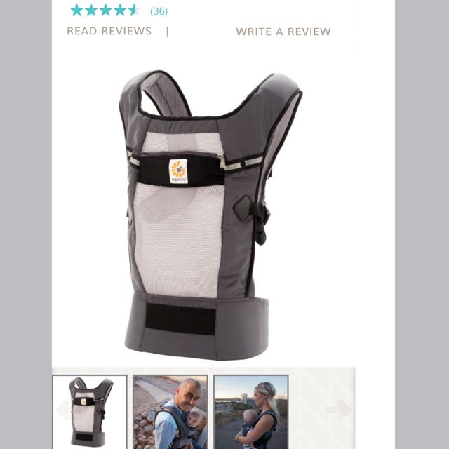 Ergobaby ventus review store