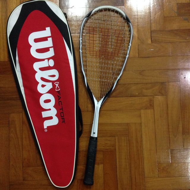 wilson k factor squash racket