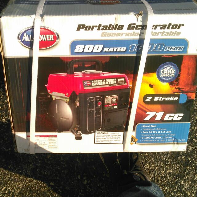 1000w Generator Gas Powered Car Accessories On Carousell