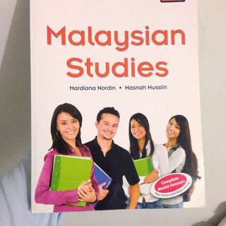 (REDUCED PRICE!) Malaysian Studies Textbook: Excellent Condition