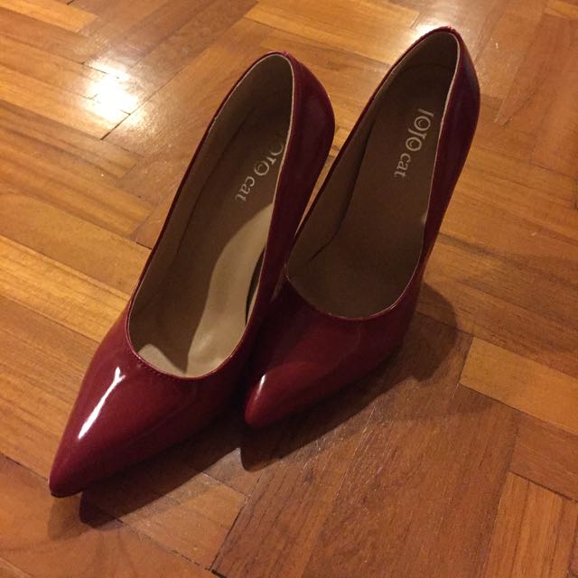 nice red heels