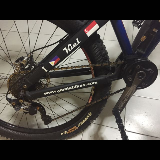 jamis parker full suspension mountain bike