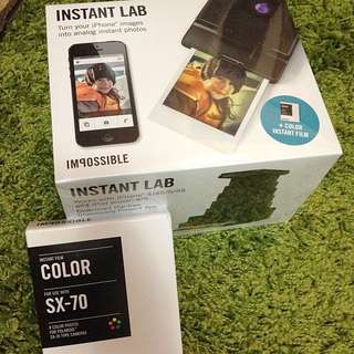Instant Lab.。附ㄧ組底片。