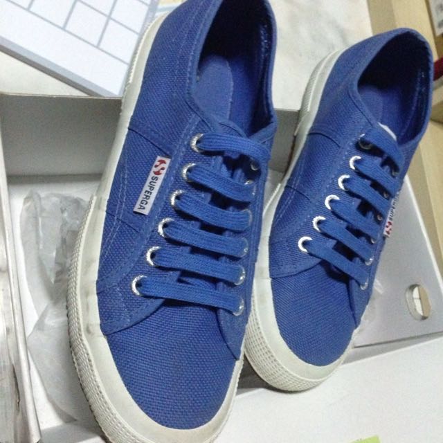 Superga blu iris hot sale