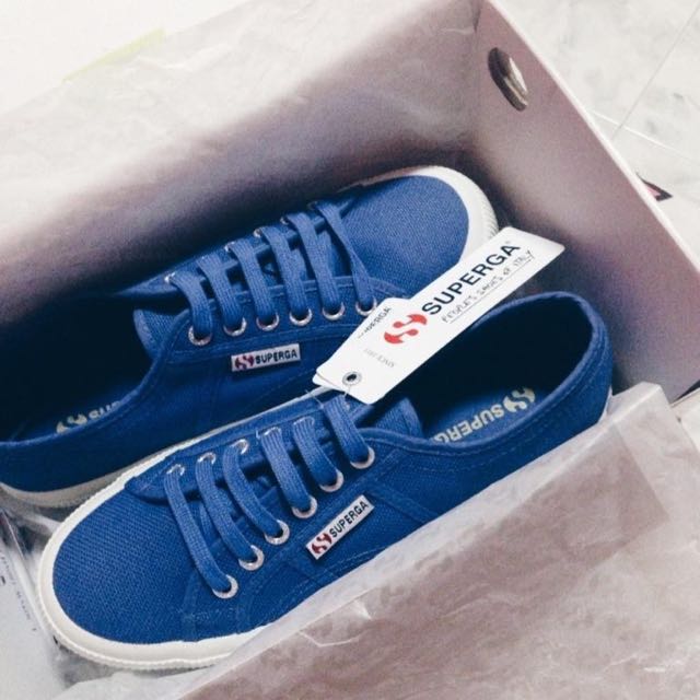 Superga blu iris discount