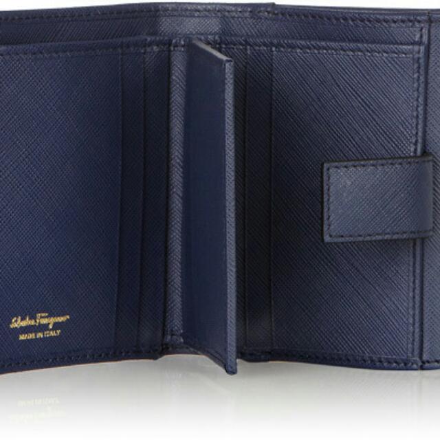 Buy Salvatore Ferragamo Women's 561412 Wallet, Ox Blue at