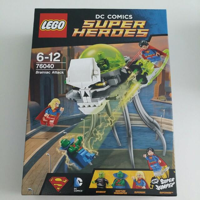 LEGO 76040 Brainiac Attack DC Super Heroes Superman Supergirl for sale online