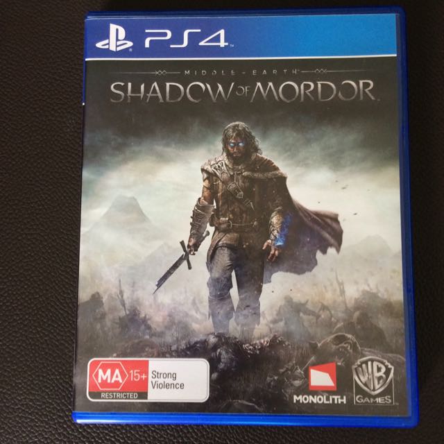 Middle Earth Shadow Of Mordor For Ps4 Men S Fashion On Carousell