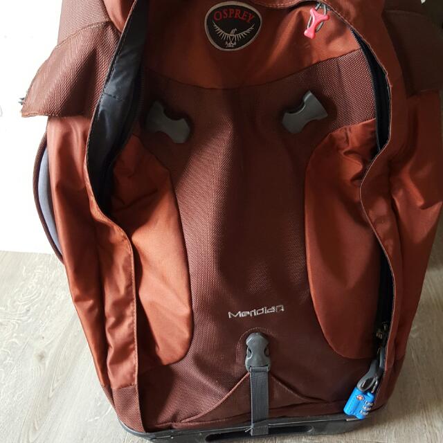 Osprey meridian wheeled convertible luggage sales